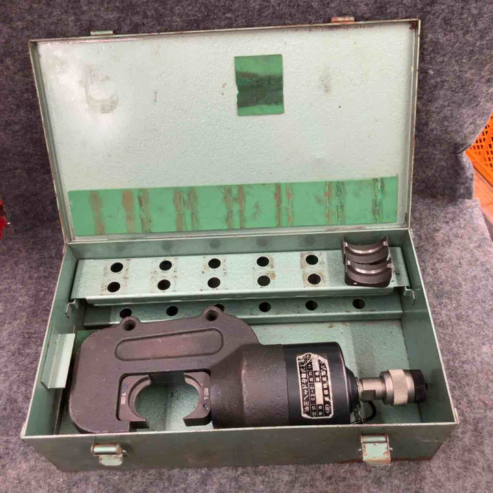 【現状品】◇カクタス(CACTUS) 産機興業 油圧ヘッド分離式T型圧縮工具 CT-2【鴻巣店】