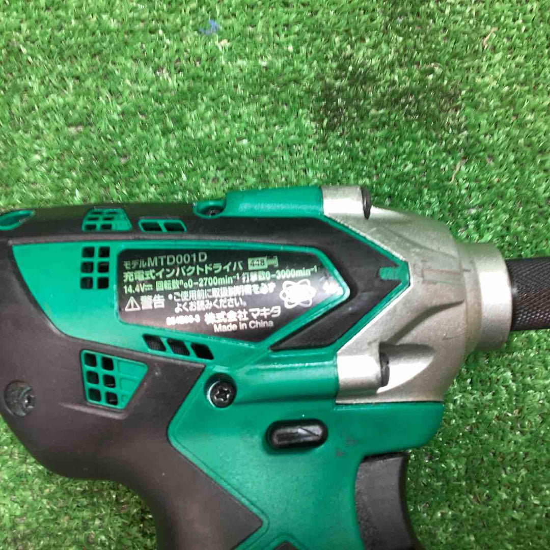 マキタ(makita) コードレスインパクトドライバー MTD001DSX 最大回転速度	2700 毎分回転数【川越店】