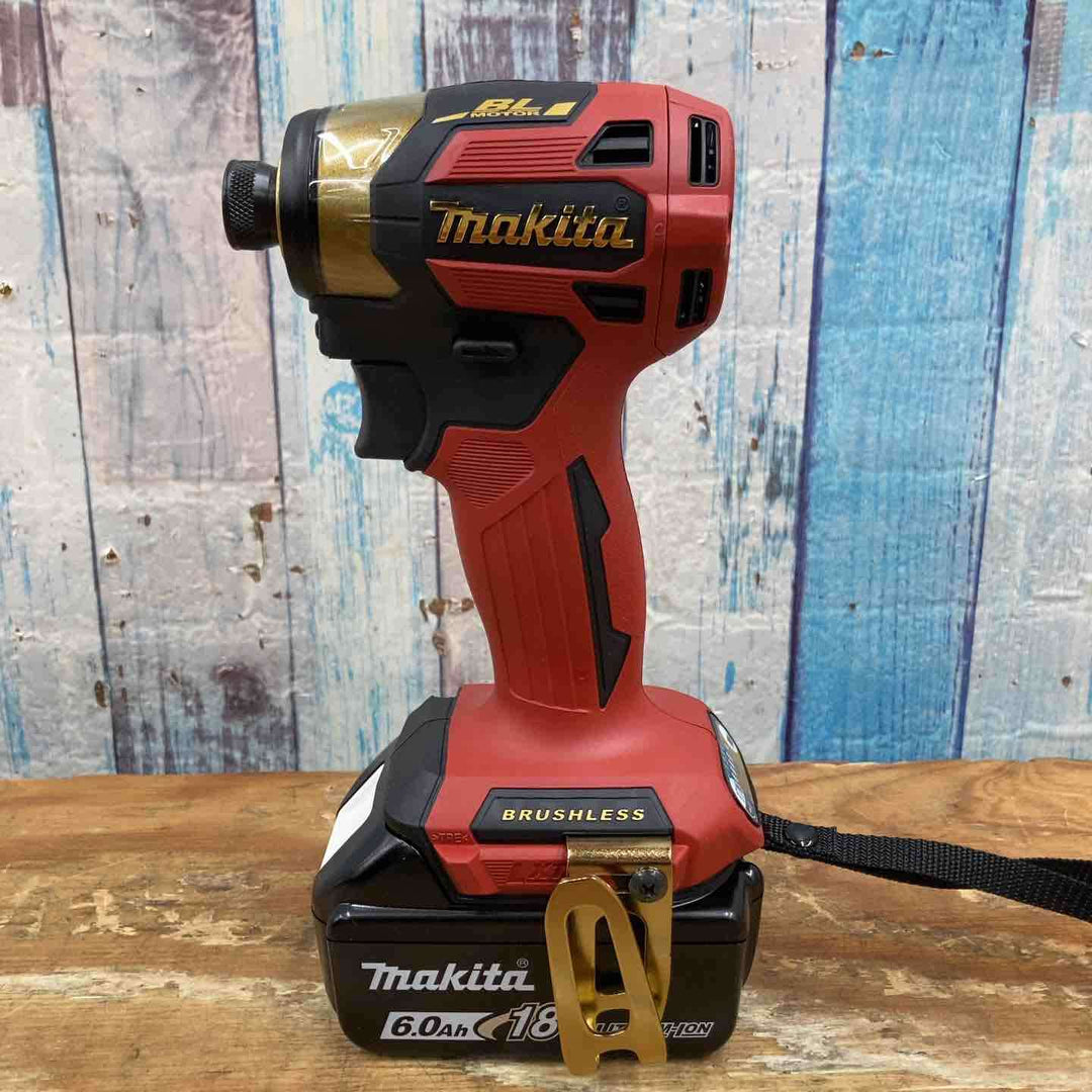 【未使用品】マキタ makita コードレスインパクトドライバー TD173DGXPR プレミアムレッド 20周年 限定色 プレミアムカラー【柏店】