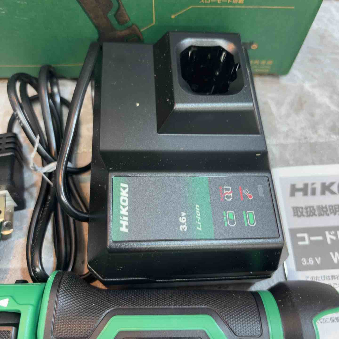 ★ハイコーキ(HIKOKI) コードレスインパクトドライバー WH3DA(2JS)【八潮店】