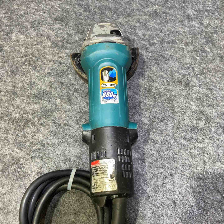 マキタ(makita) ディスクグラインダ 低速高トルク ブレーキ付 100mm 9533BLA【桶川店】