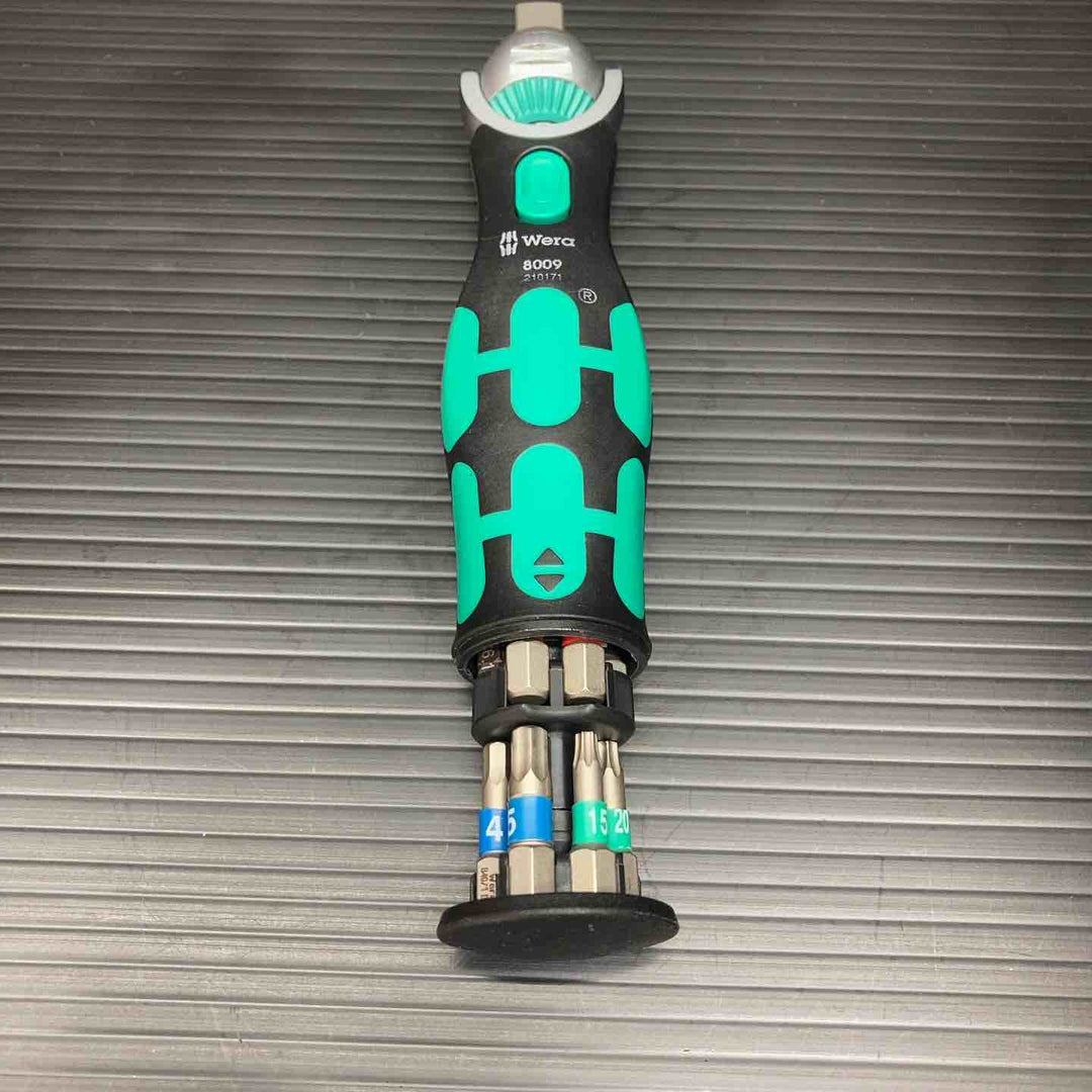 ◇ヴェラ(wera) 05004280001 | 首振りラチェットドライバー Zyklop ポケット 8009 セット 1, 13点セット【川越店】