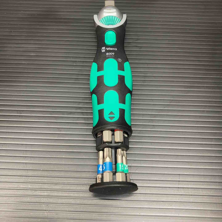 ◇ヴェラ(wera) 05004280001 | 首振りラチェットドライバー Zyklop ポケット 8009 セット 1, 13点セット【川越店】
