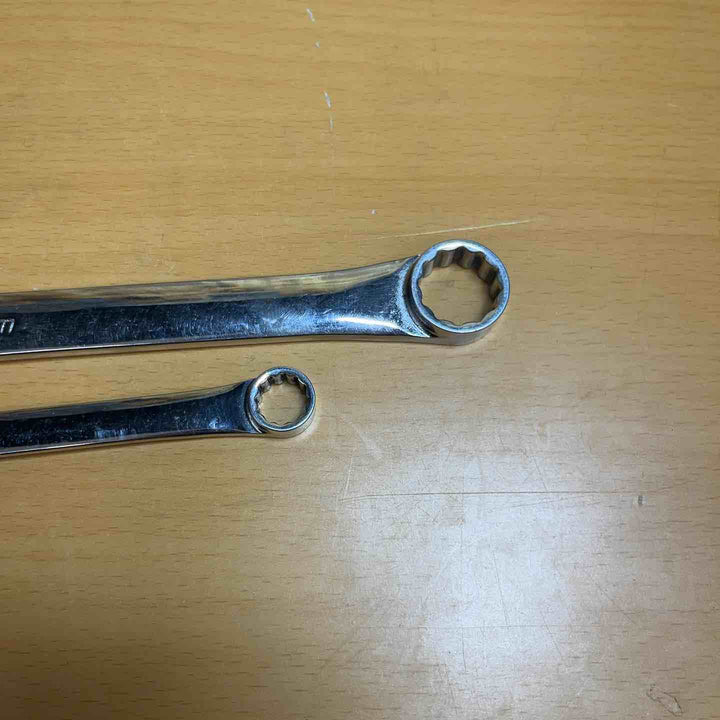 スナップオン(Snap-on ストレートメガネレンチ ロングハンドル XDHFM1012 1719 10-12mm 17-19mm 2点セット【越谷店】