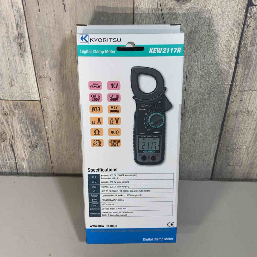 ▼KYORITSU 交流電流測定用クランプメーター KEW2117R【戸田店】