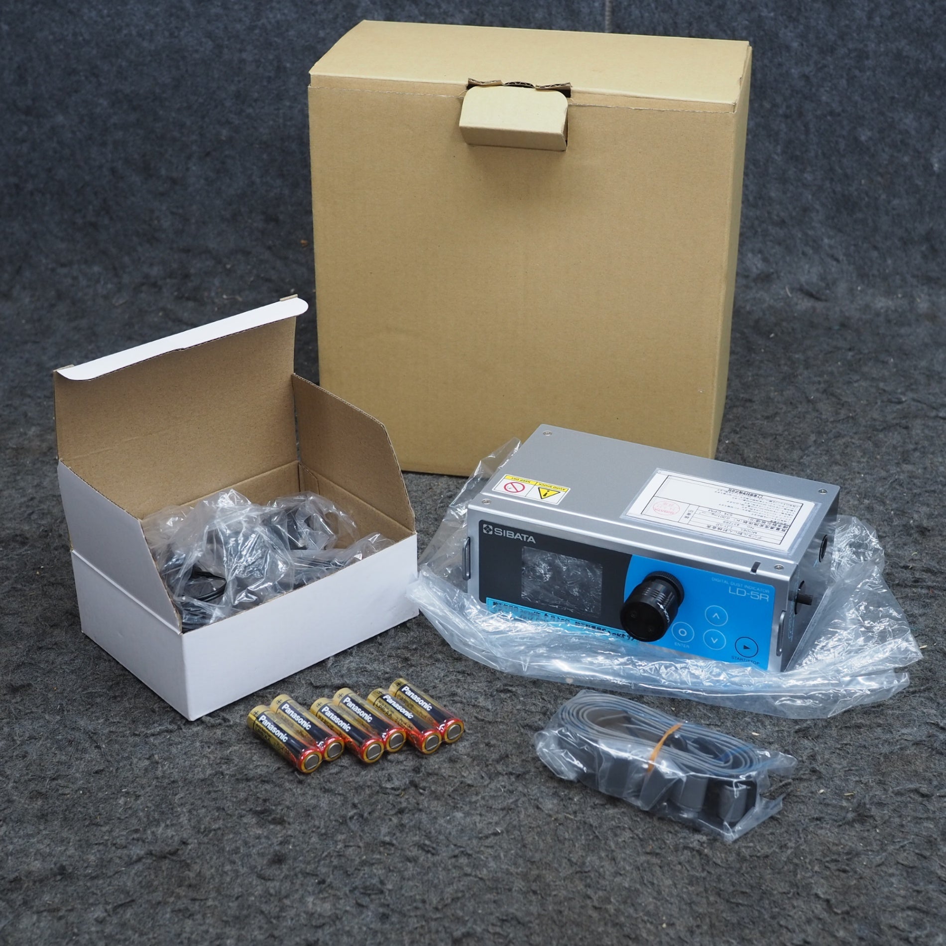 中古美品・現状品】SIBATA /柴田科学 デジタル粉じん計 LD-5R型通電