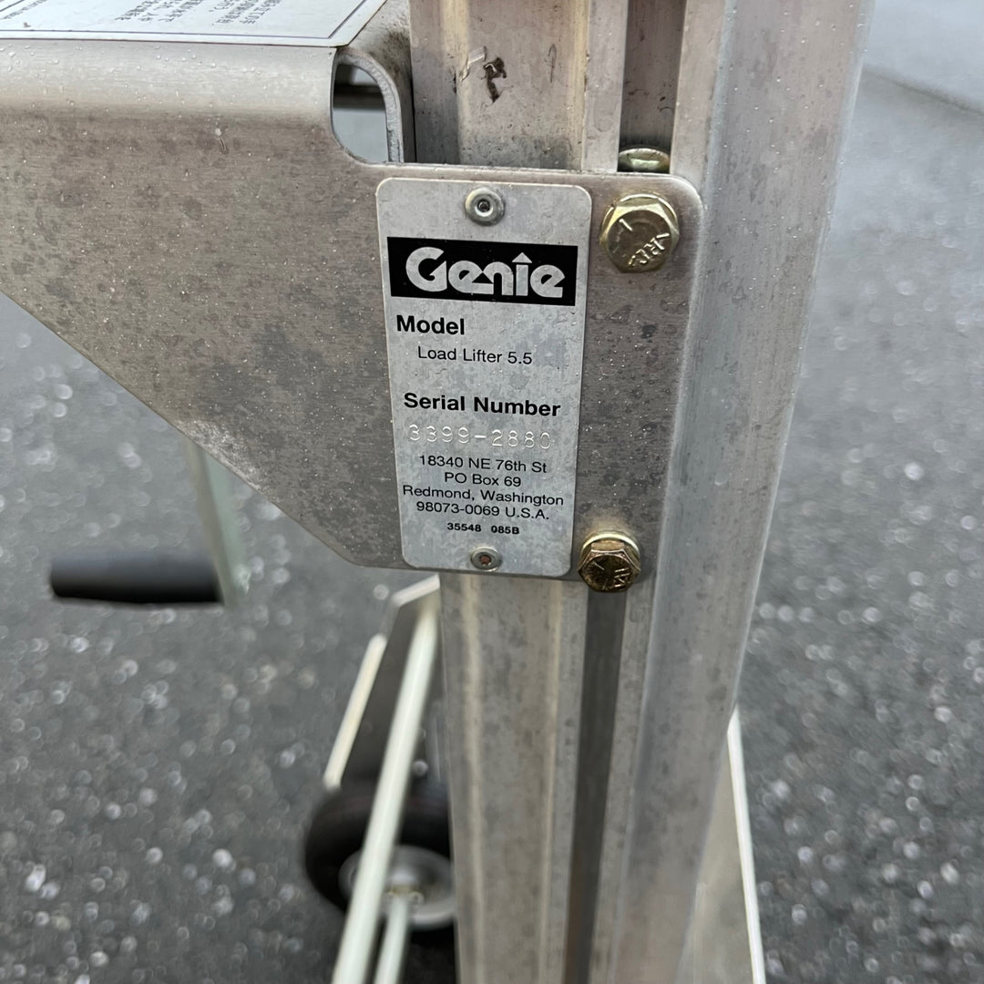 【中古品/店頭受取り限定】◇Genie(ジーニー) LOAD LIFTER5.5 手動ハンドリフト 耐荷重91㎏・最大揚程1.7m【東大和店】
