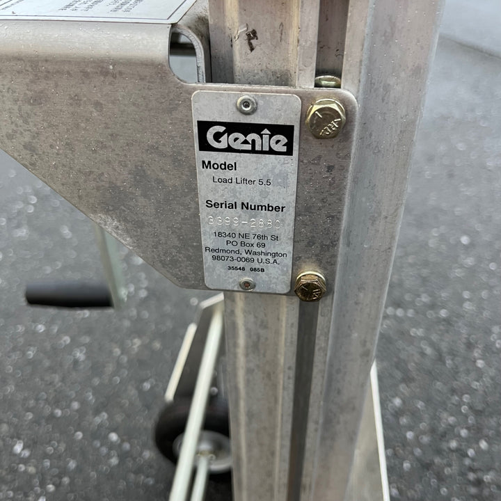 【中古品/店頭受取り限定】◇Genie(ジーニー) LOAD LIFTER5.5 手動ハンドリフト 耐荷重91㎏・最大揚程1.7m【東大和店】