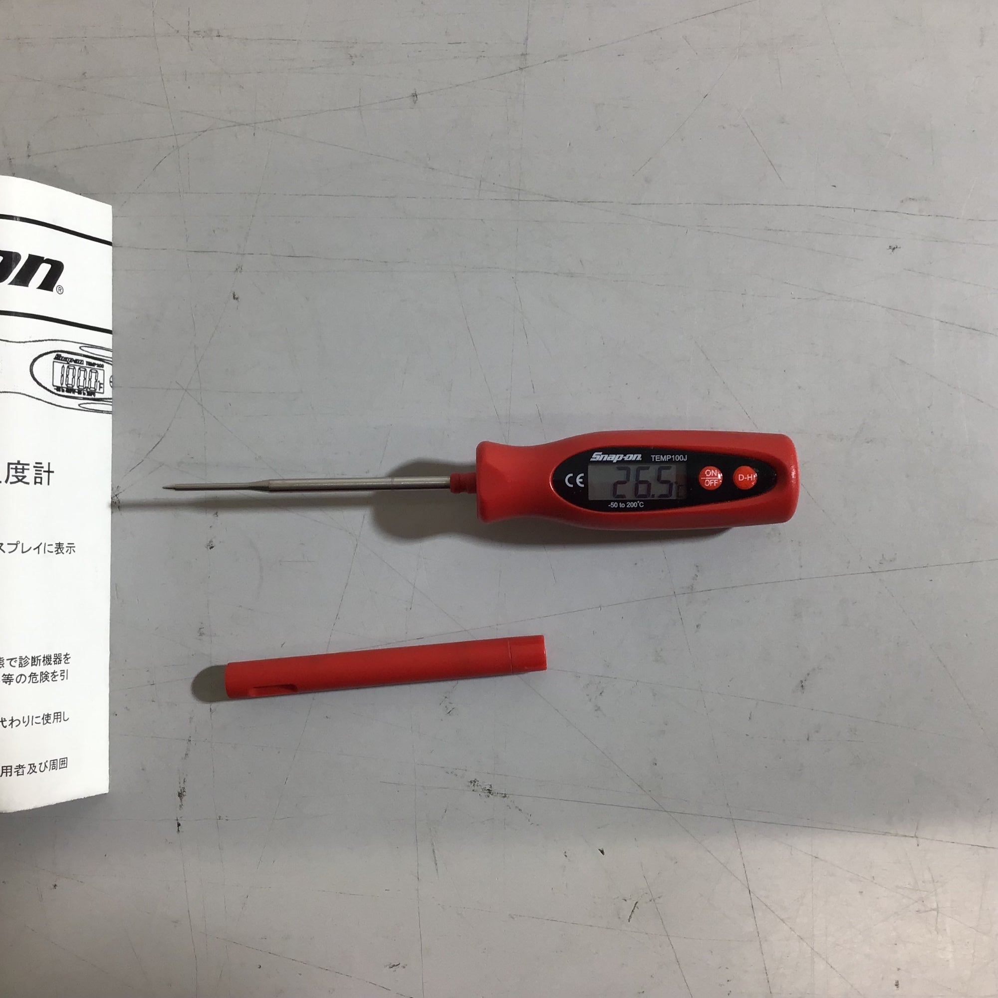 美品】スナップオン Snap-on デジタル・サーモメーター TEMP100J【戸田