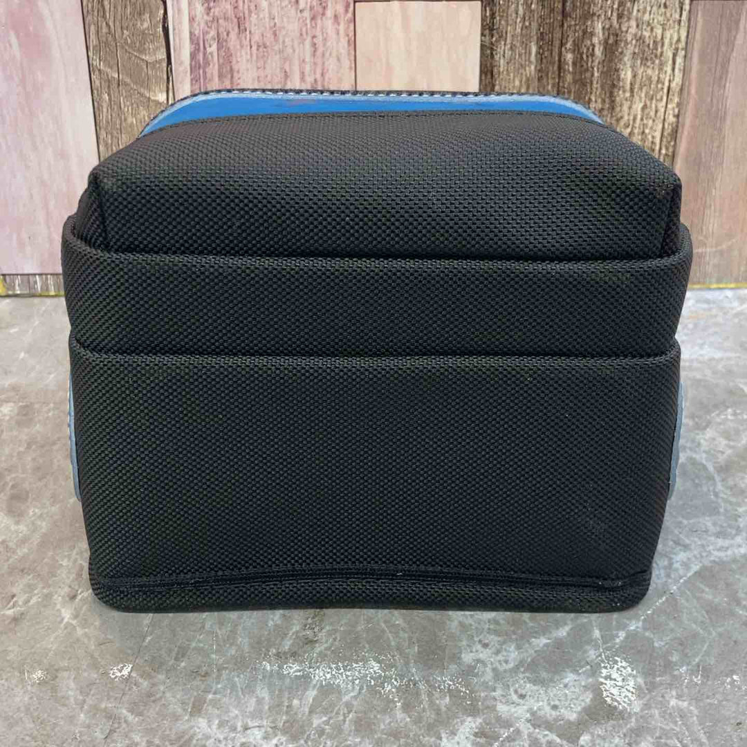 【未使用品】KNICKS/ニックス 腰袋 3段 最高級硬式グローブ革 チェーン式 ブルーKGBL-301DDX【八潮店】