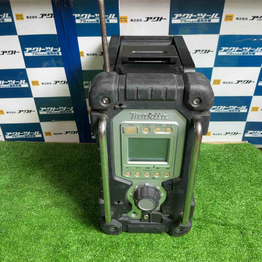 ☆マキタ(makita) コードレスラジオ MR103B ACアダプタ無し アンテナカバー× 【草加店】
