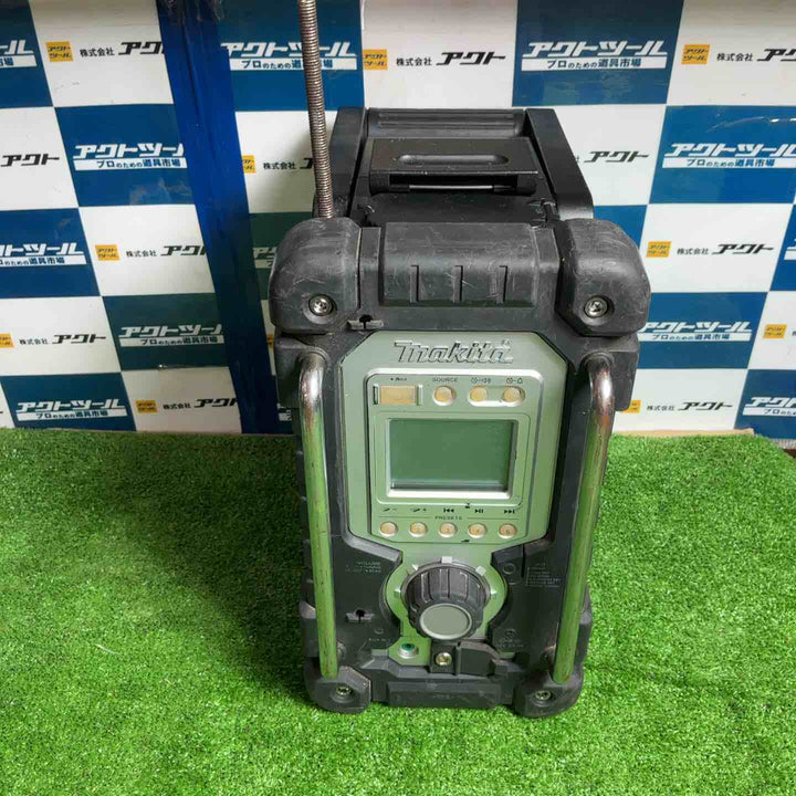 ☆マキタ(makita) コードレスラジオ MR103B ACアダプタ無し アンテナカバー× 【草加店】