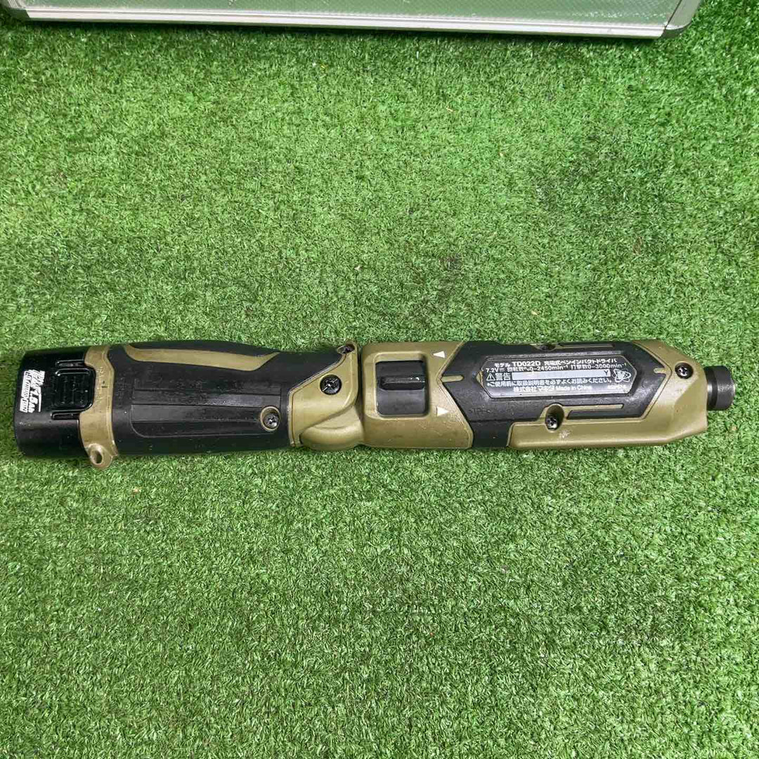 【中古品】 マキタ(makita) コードレスペンインパクトドライバー TD022DSHXO 【藤沢店】