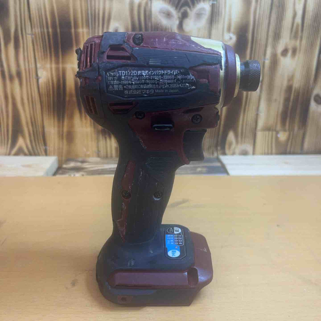 ★マキタ(makita) コードレスインパクトドライバー TD172DZAR【越谷店】
