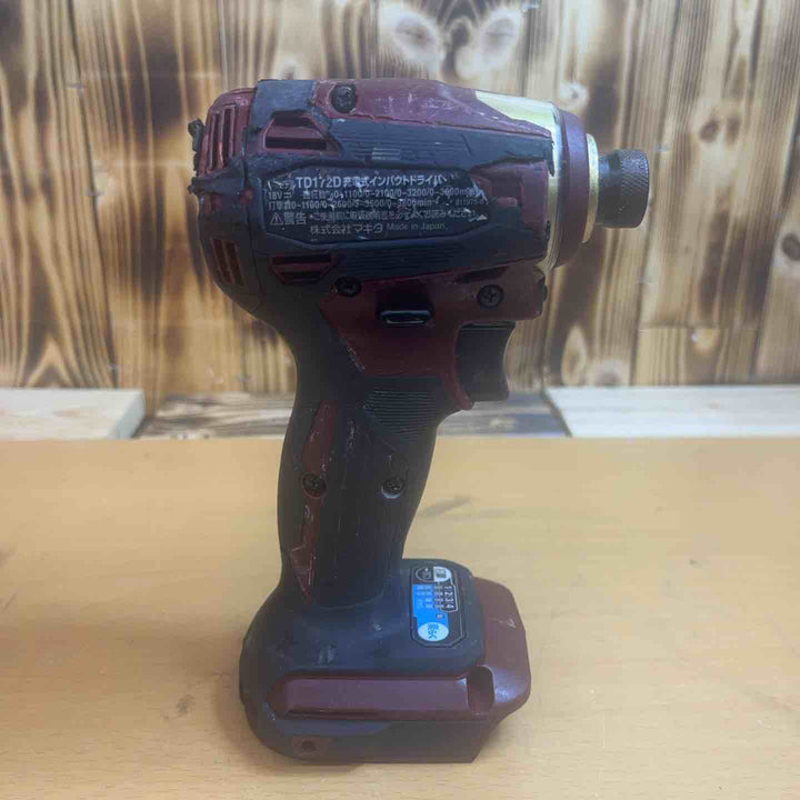 ★マキタ(makita) コードレスインパクトドライバー TD172DZAR【越谷店】