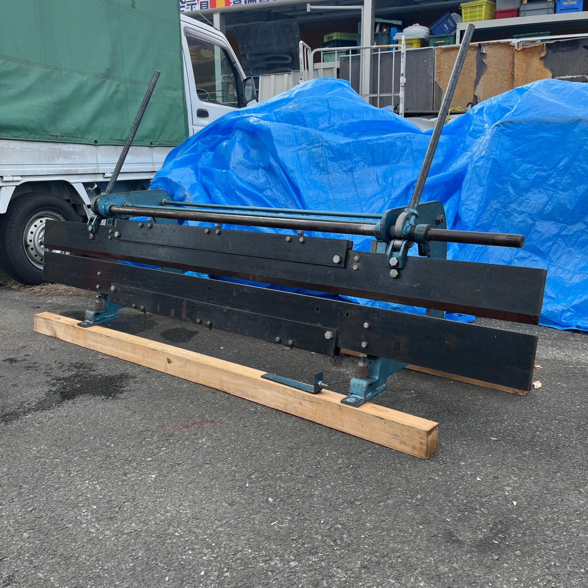中古】【店頭引取限定】手動式 板金折り曲げ機 14.300円（税込）5296