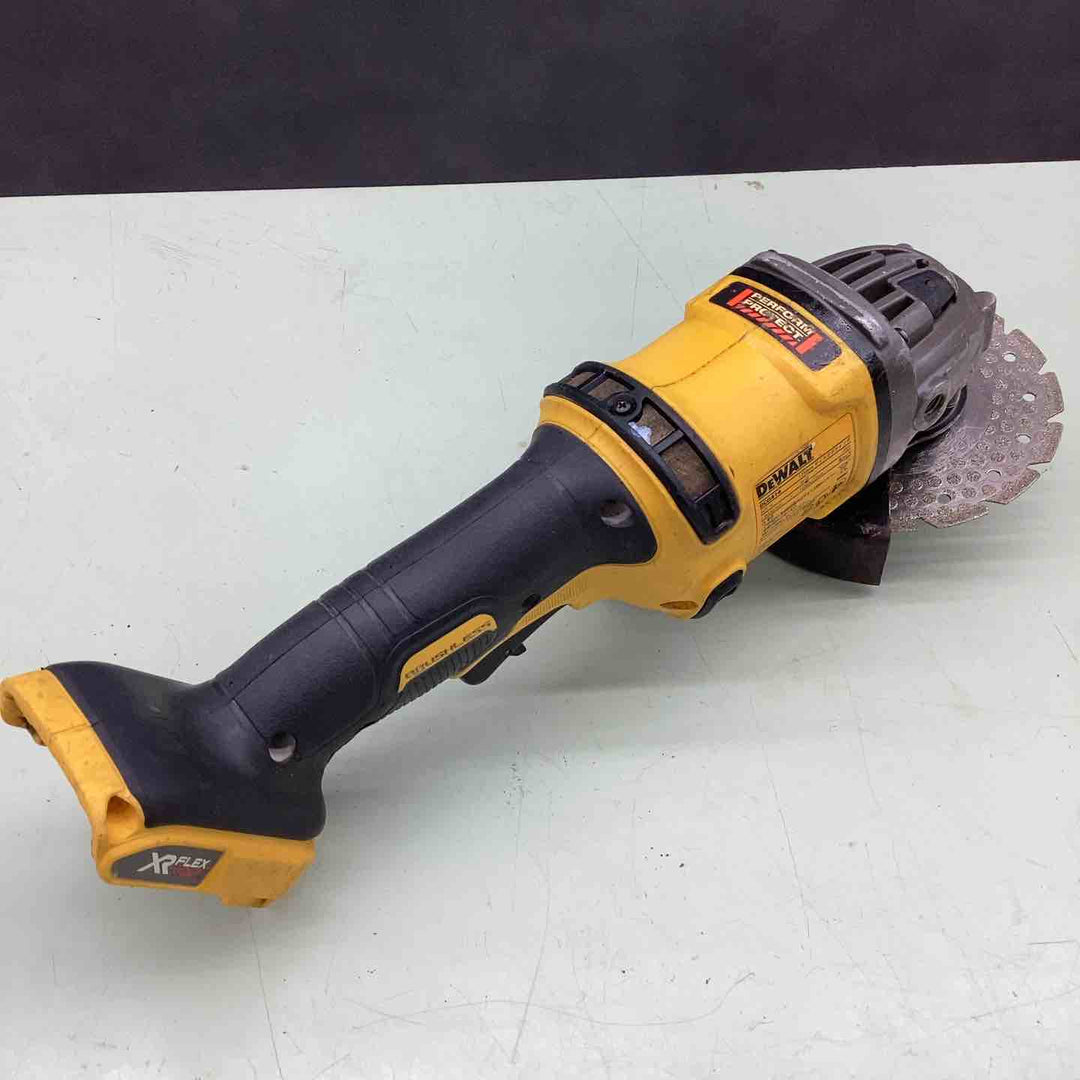デウォルト(DeWALT) ジスクグラインダ DCG414N-JP バッテリー×2 充電器付 18V 54V 【越谷店】