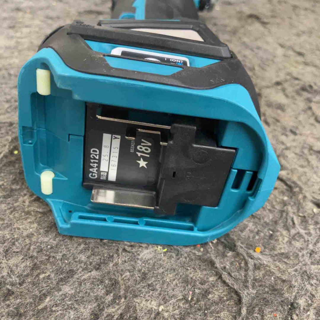 ★マキタ(makita) 100mmコードレスディスクグラインダ GA412DZ【鴻巣店】