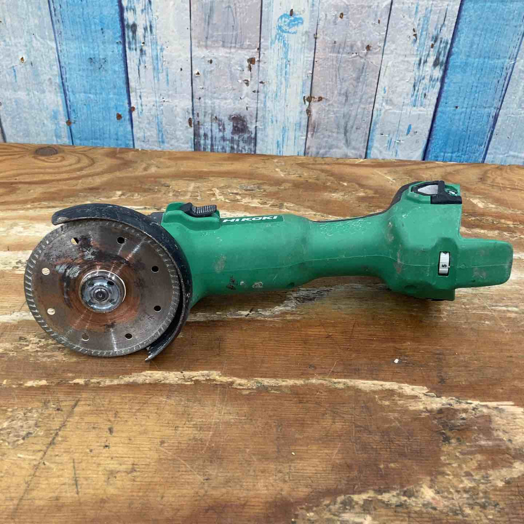 【中古品】★ハイコーキ HIKOKI ※旧:日立工機 100mmコードレスディスクグラインダ G3610DA(NN) 36V 本体のみ【柏店】