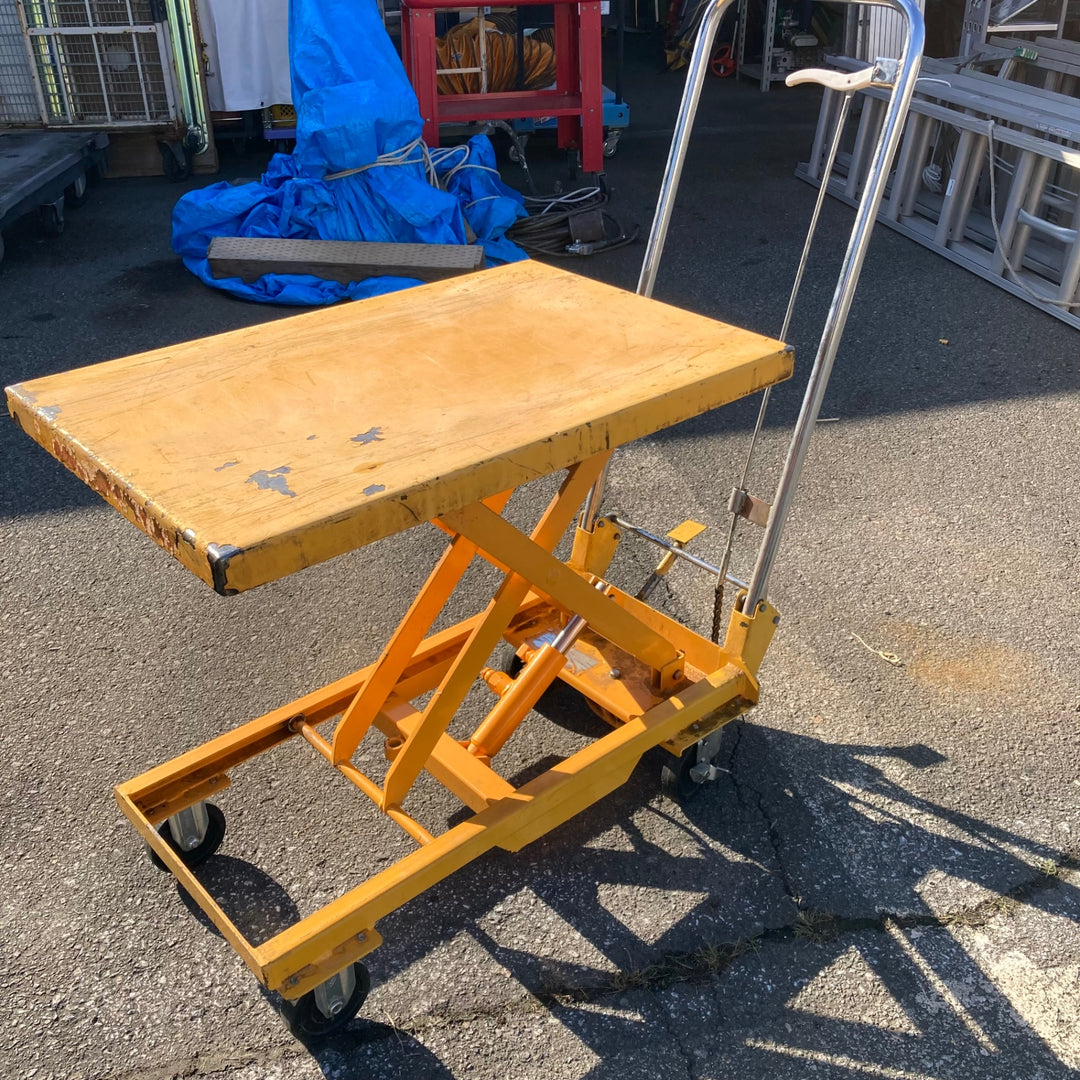 【中古品/店頭受取り限定】ナンシン BS-15 油圧式 荷揚げ台車 手動リフト 150㎏【東大和店】