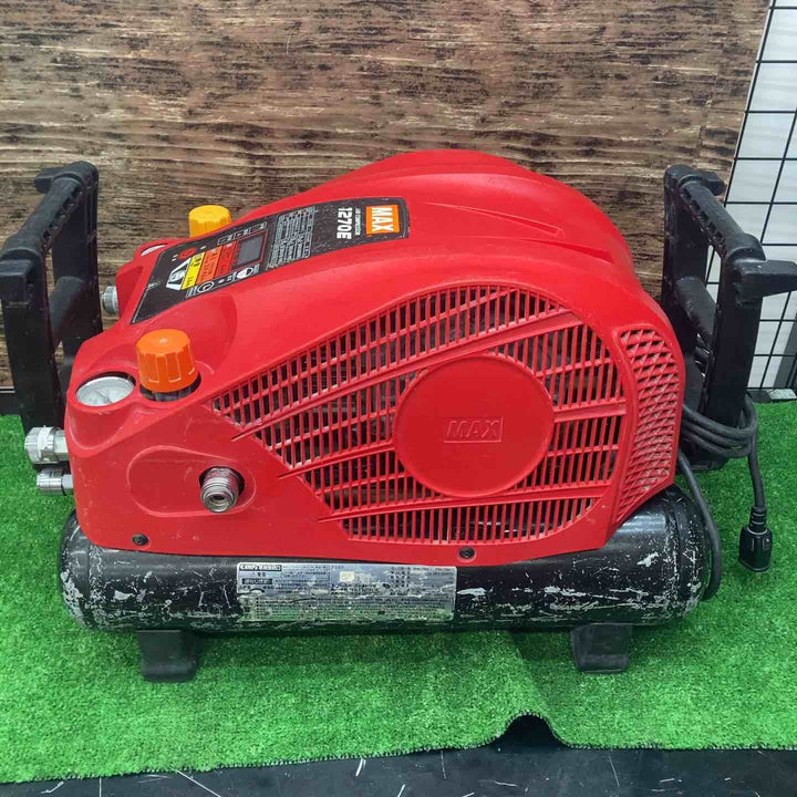 【中古品】マックス(MAX) エアコンプレッサー AK-HL1270E_レッド 動作確認済み【川越店】