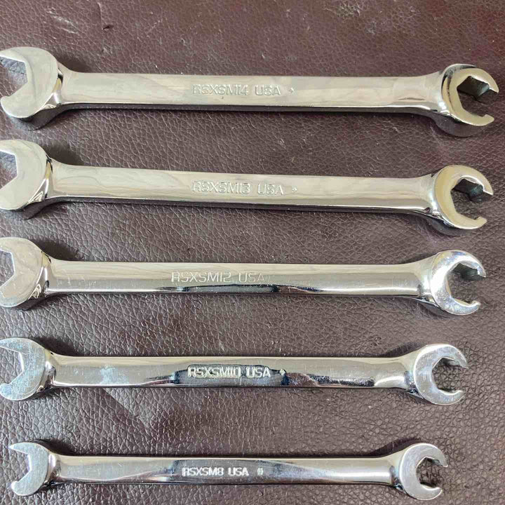 【中古品】スナップオン(Snap-on) フレアナットレンチ 計5本セット RSXSM8～14【東大和店】