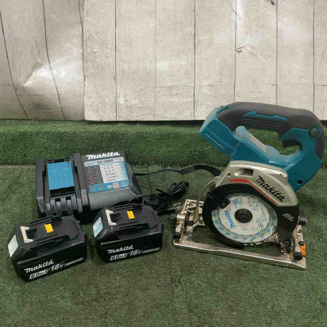 ★マキタ(makita) コードレス丸のこ HS474DRGX 動作確認済【川口店】