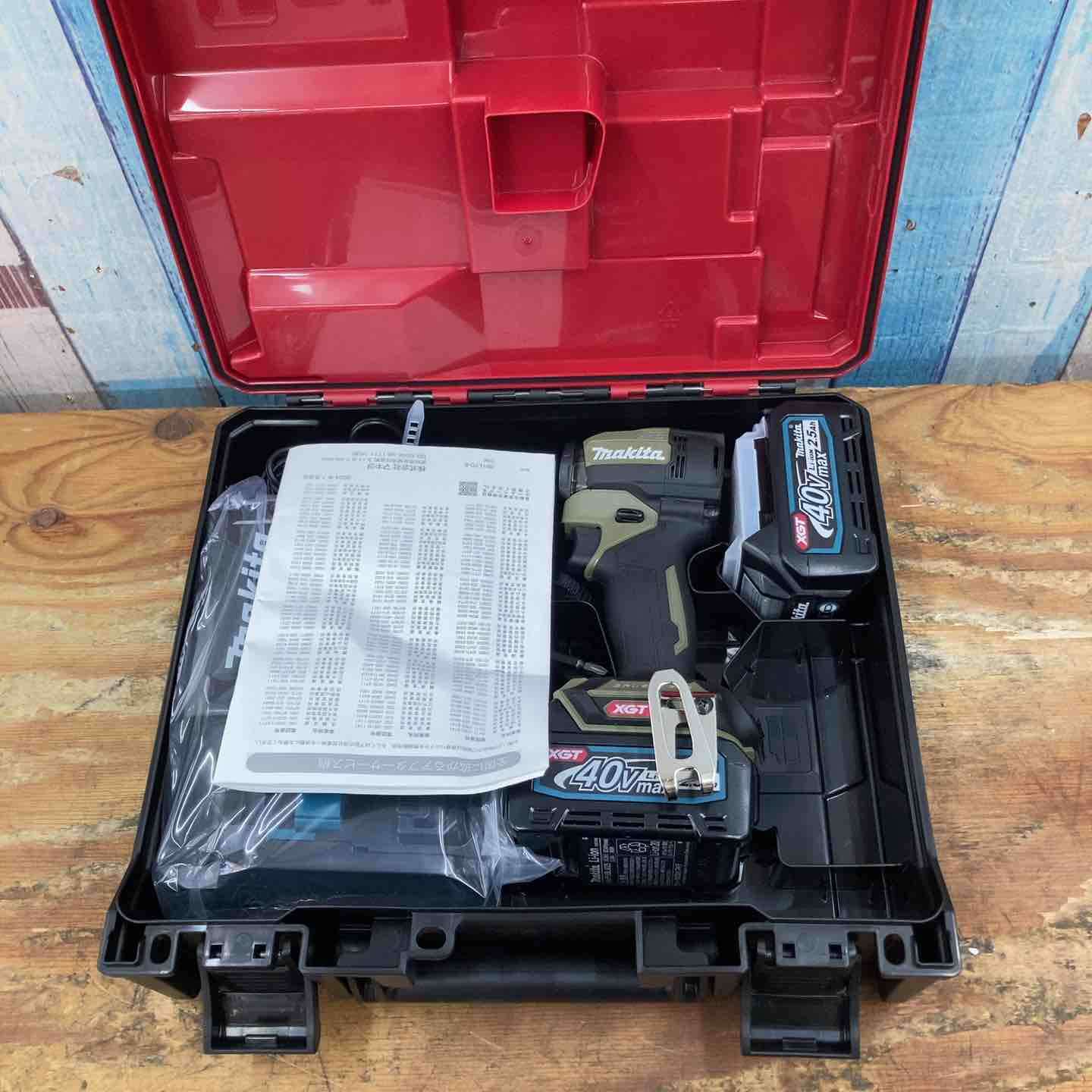 マキタ(makita) 40Vmaxコードレスインパクトドライバー TD005GRDXO