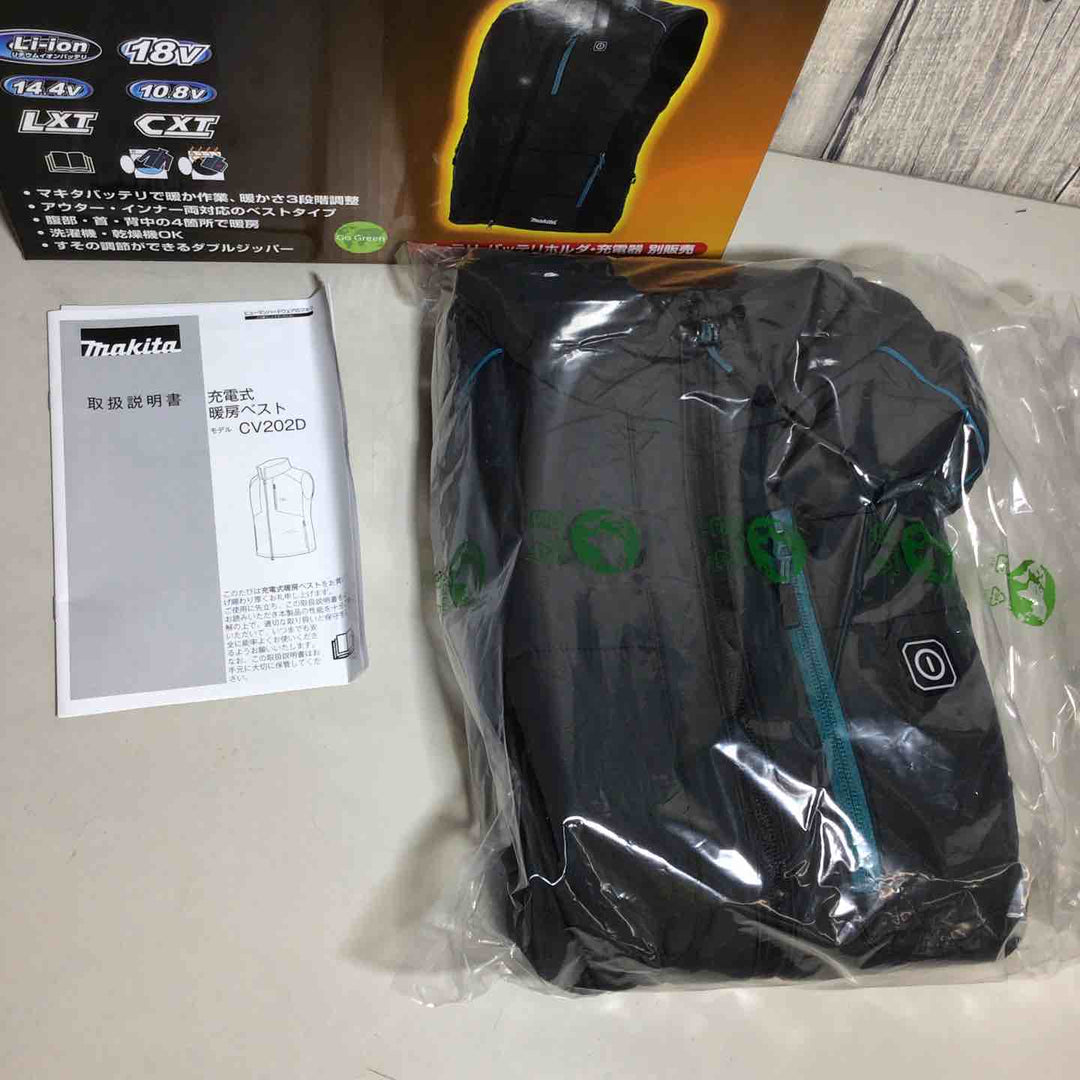 【未使用品】 makita マキタ 充電式暖房ベスト CV202DZ 3L 【戸田店】