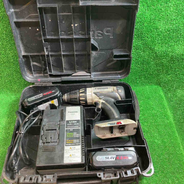 【中古品】パナソニック(Panasonic) コードレスドリルドライバー EZ7441LJ2S-H　動作確認済み【川越店】