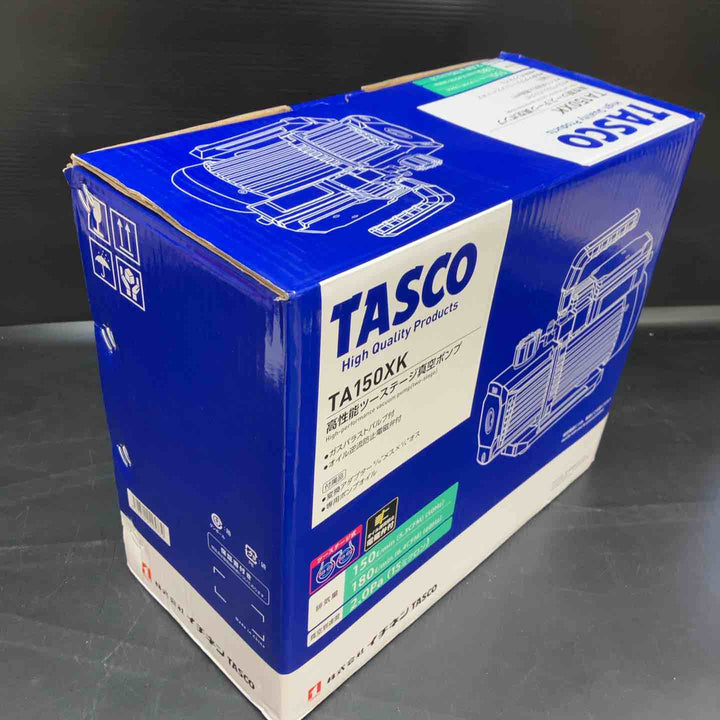 【未使用品】TASCO/タスコ オイル逆流防止弁付高性能ツーステージ真空ポンプ TA150XK【川越店】