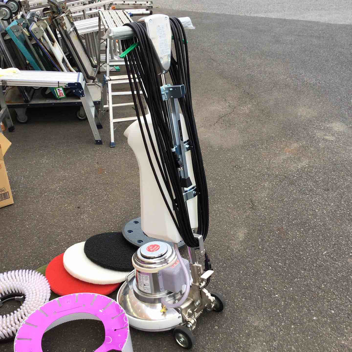 【店頭受取り限定】★武蔵電機(アマノ武蔵) 高速型床ポリッシャ CMP-140H【八潮店】