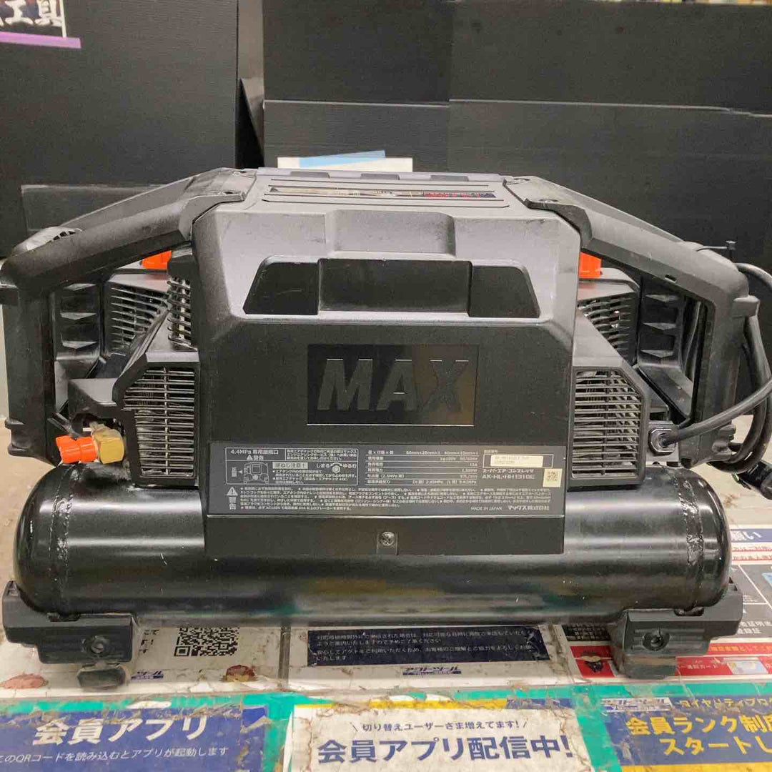 ★マックス(MAX) エアコンプレッサー AK-HH1310E_ブラック 高圧専用 タンク容量：11L【戸田店】