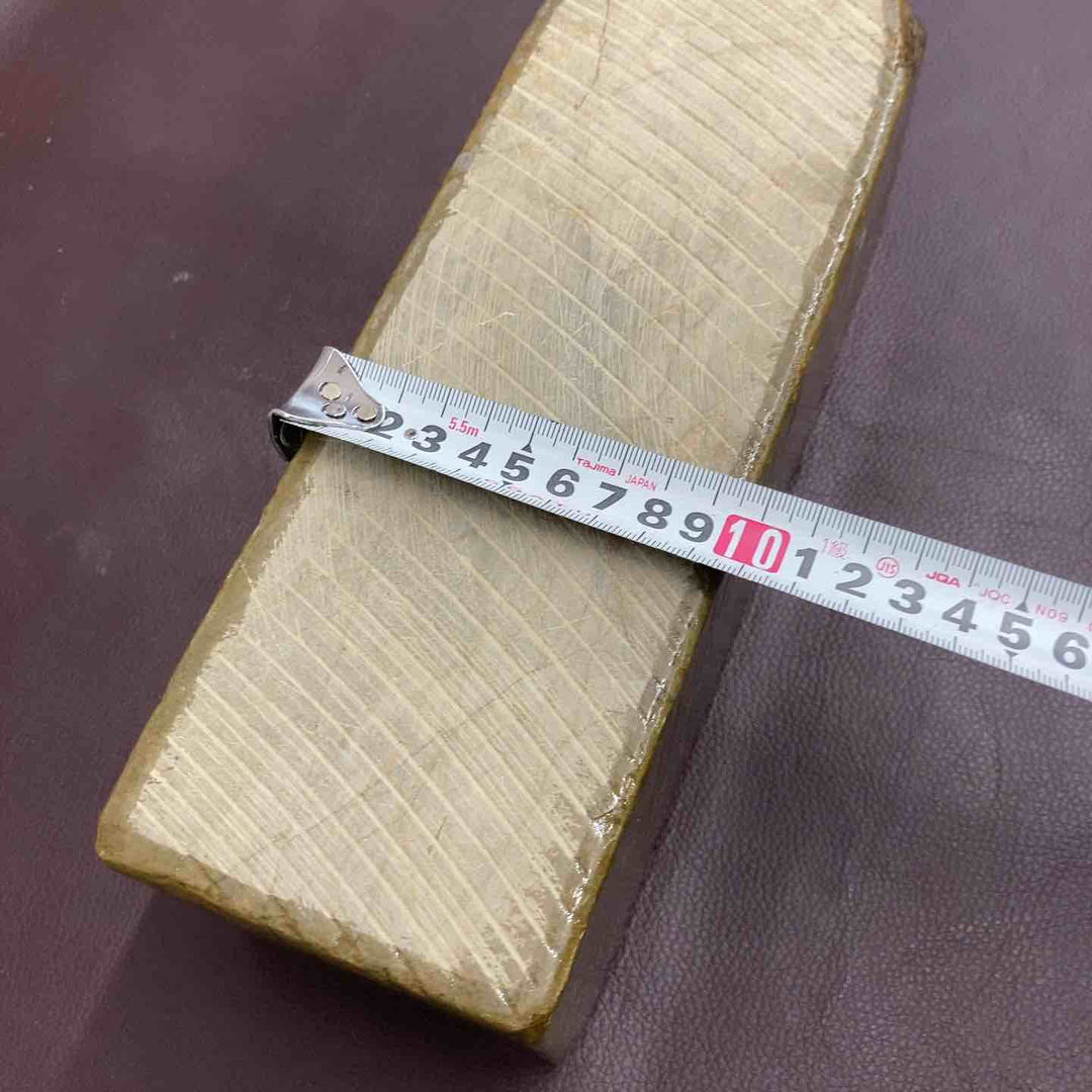 【超希少】 【未使用品】 天然砥石 産地不明 重量約5.0Kg 長さ約260mmｘ幅約95mmｘ高さ約85mm 番手細かめ 若狭田村山？ 京都正本山？ 【東大和店】