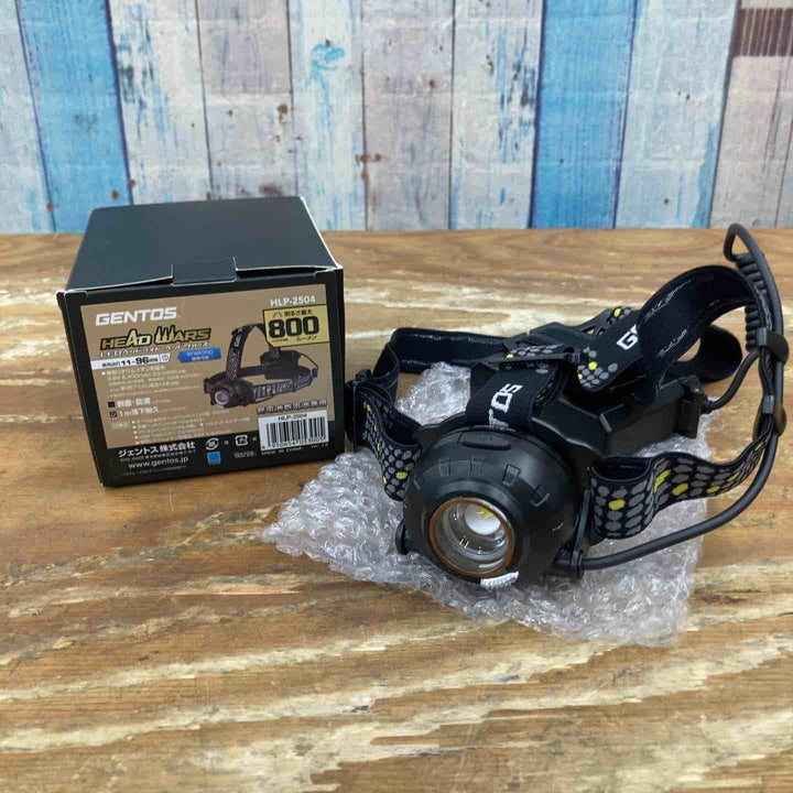 【未使用品】ジェントス/GENTOS ヘッドウォーズ HLP-2504 ハイブリッド【柏店】