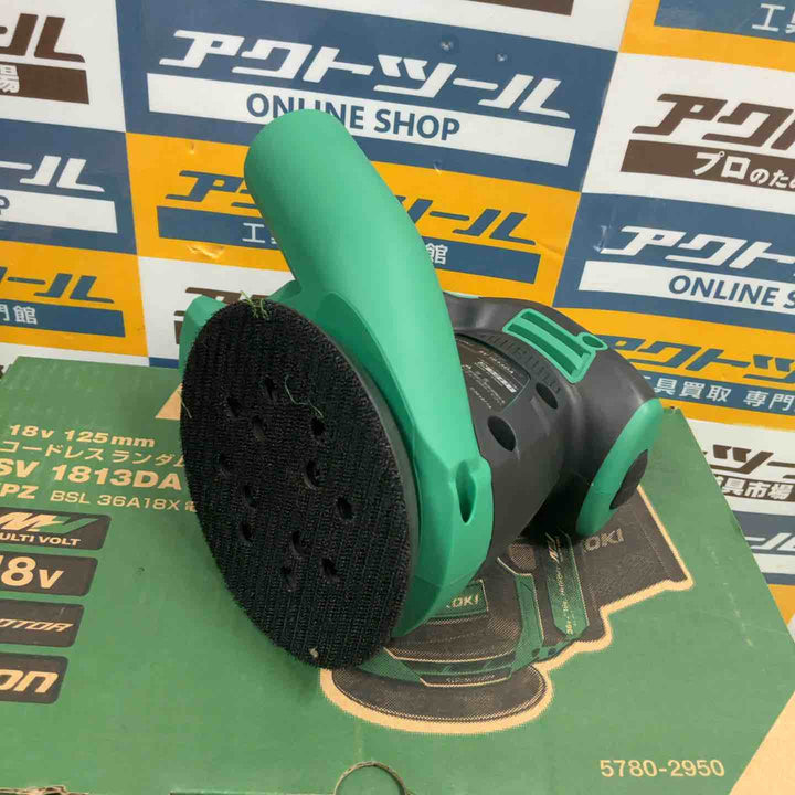 ★ハイコーキ(HIKOKI ※旧:日立工機) コードレスランダムサンダ SV1813DA(XPZ)【草加店】