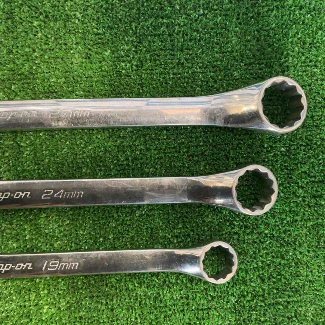スナップオン(Snap-on)　オフセットメガネレンチ　7本セット　12角【草加店】