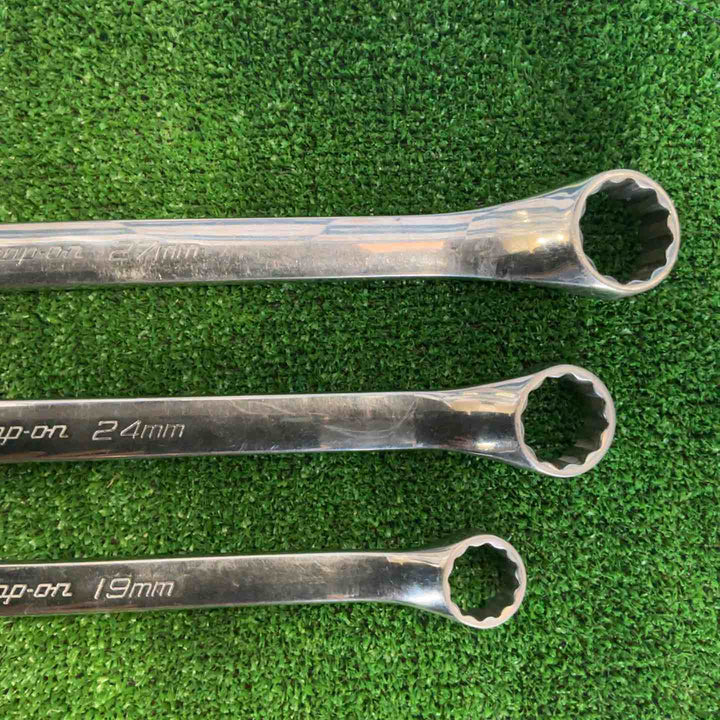 スナップオン(Snap-on)　オフセットメガネレンチ　7本セット　12角【草加店】