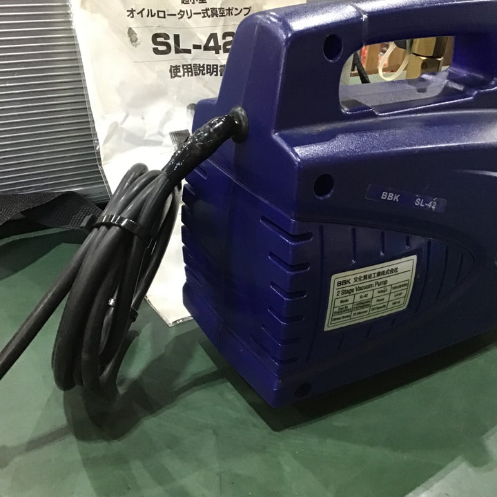 ◇BBK(文化貿易工業) 真空ポンプ SL-42【川口店】