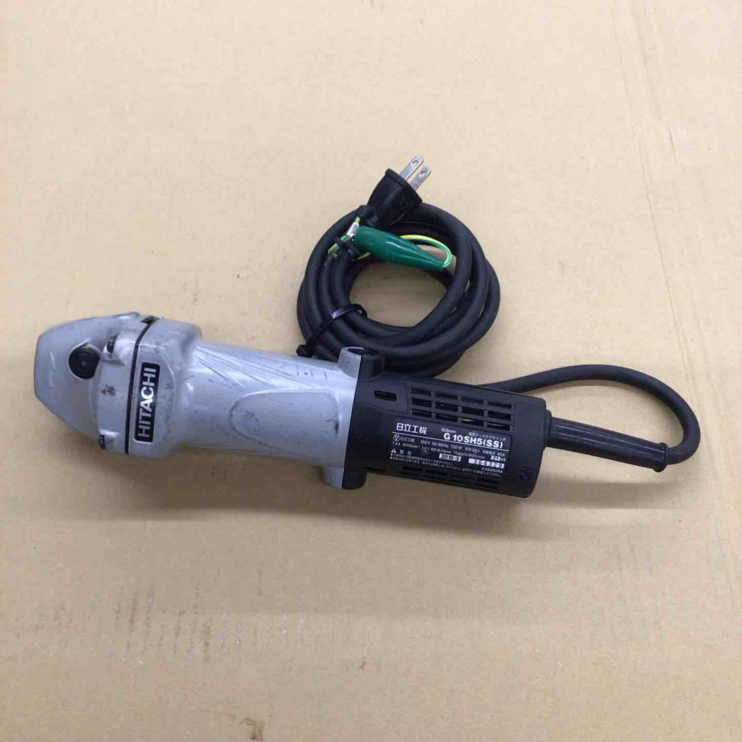 ☆ハイコーキ(HIKOKI ※旧:日立工機) 100mmディスクグラインダ G10SH5(SS)【八潮店】