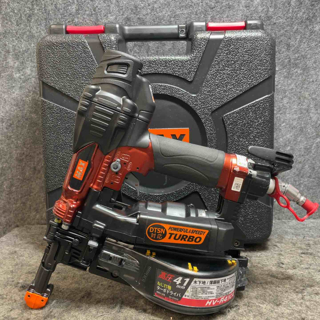マックス(MAX) 高圧エアネジ打ち機 HV-R41G4-R【桶川店】