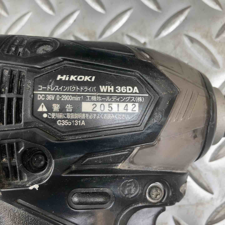 ハイコーキ(HIKOKI ※旧:日立工機) コードレスインパクトドライバー WH36DA(2XPB)【川崎店】