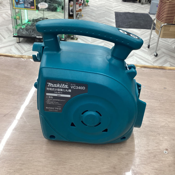 ☆マキタ(makita) コードレス小型集じん機  14.4V VC340DZ【越谷店】