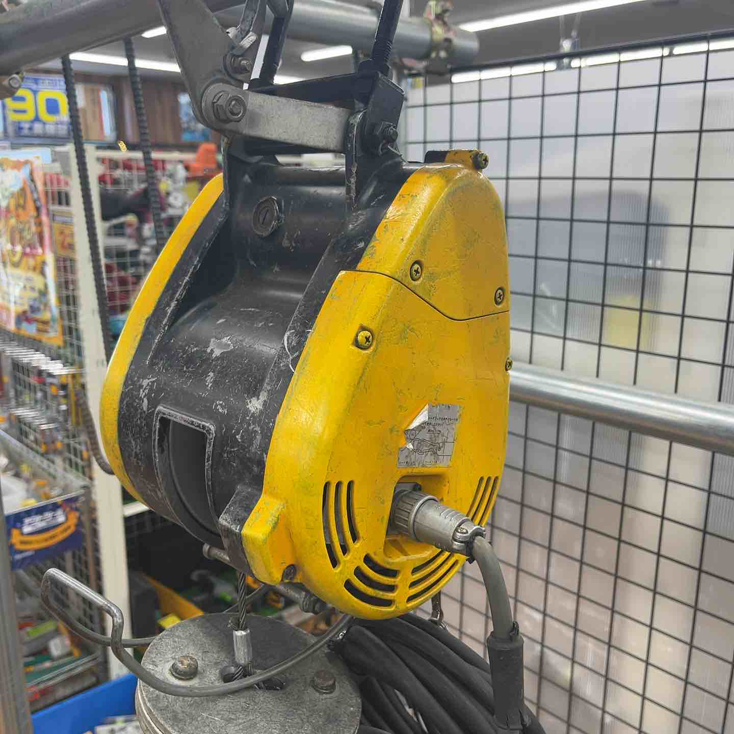 ◇リョービ(RYOBI) ウインチ WI-61C(21M) ワイヤー交換済み！【岩槻店