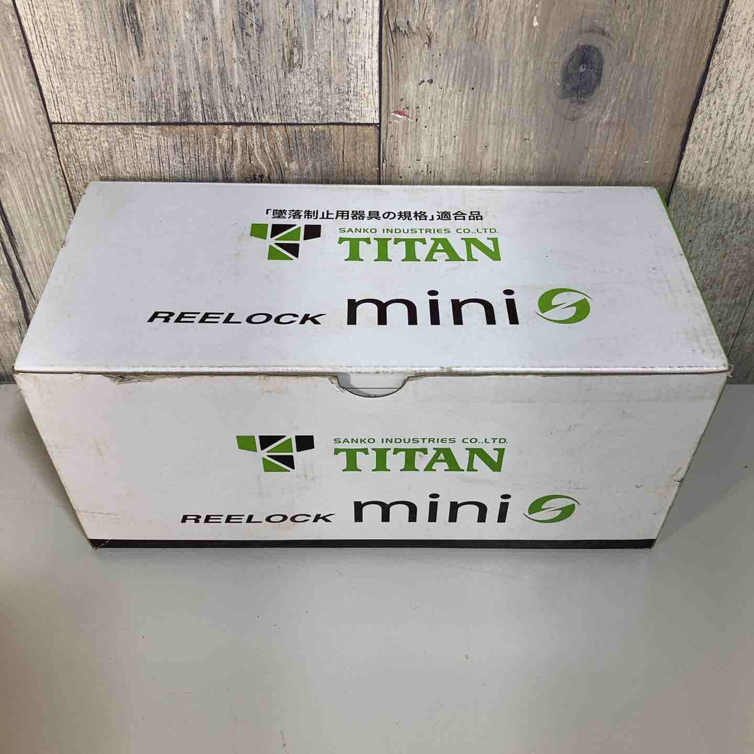 ◇タイタン(TITAN) 巻取式ランヤード シングル HL-HS-130-CC リーロックミニ REELOCK mini製造年月2025-6【戸田店】