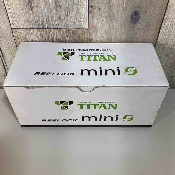 ◇タイタン(TITAN) 巻取式ランヤード シングル HL-HS-130-CC リーロックミニ REELOCK mini製造年月2025-6【戸田店】