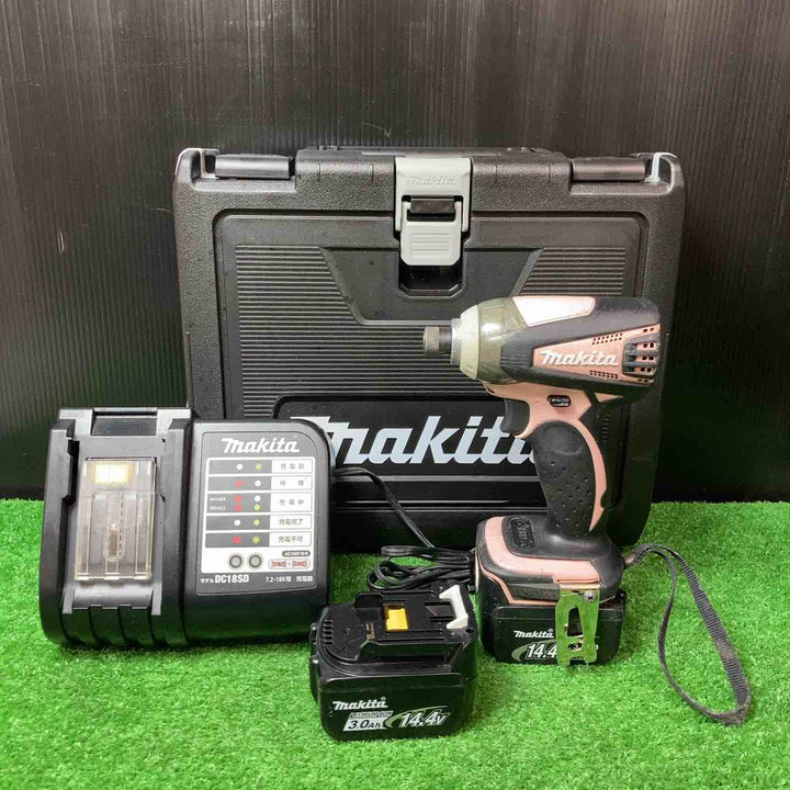 ★マキタ(makita) コードレスインパクトドライバー TD133DRFXP ※スイッチプレート欠品【岩槻店】