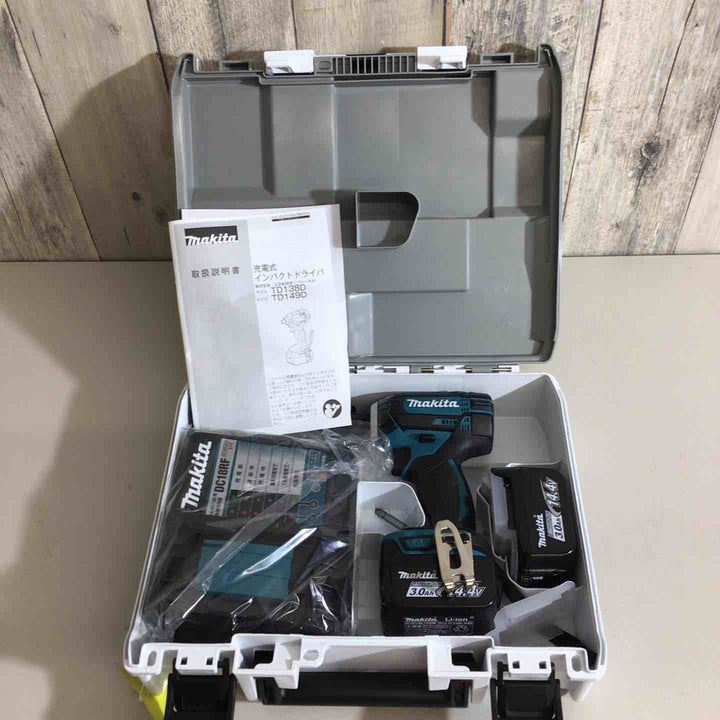 ★マキタ(makita) コードレスインパクトドライバー TD138DRFX【戸田店】