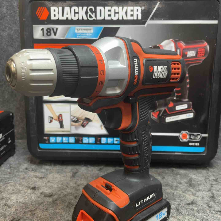 ブラックアンドデッカー マルチツール EVO183、マルノコヘッド ECH183、インパクトドライバ EXI18 まとめ売り【桶川店】