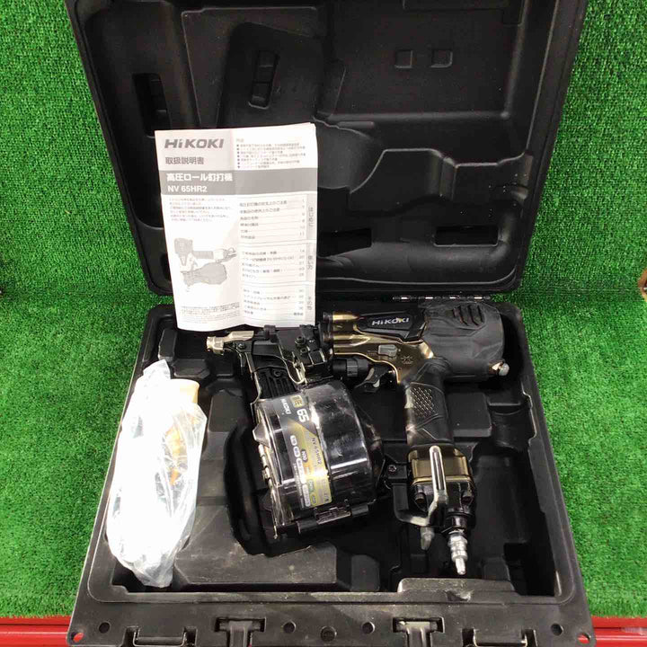★ハイコーキ(HIKOKI ※旧:日立工機) 高圧エア釘打ち機 NV65HR2(S)【川崎店】